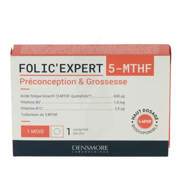 Folic Expert 5-mthf Cpr B/30