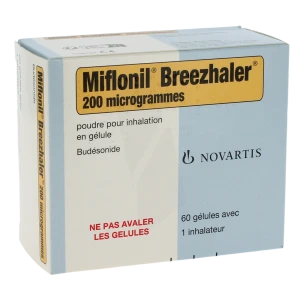 Miflonil Breezhaler 200 Microgrammes, Poudre Pour Inhalation En Gélule