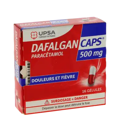 Dafalgancaps 500 Mg, Gélule à SAINT-CYR-SUR-MER