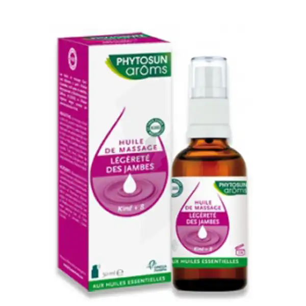 Phytosun Arôms Huile De Massage Jambes Légères