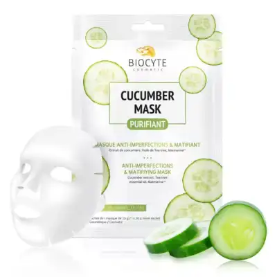 Biocyte Cucumber Masque 4 Sachets à FONTENAY-TRESIGNY