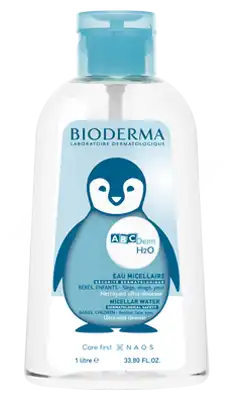 Abcderm H2o Solution Sans Rinçage Nettoyante Bébé Fl Pompe/1l à Dreux
