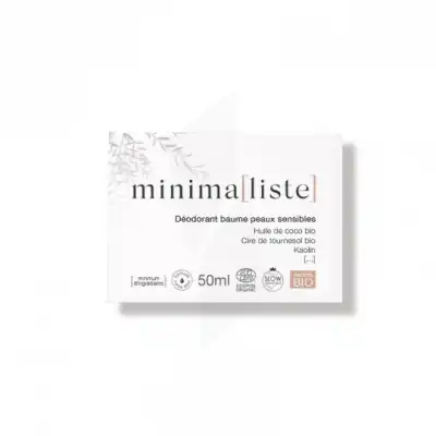 minimaliste DÉODORANT BAUME PEAUX SENSIBLES - 50 ml
