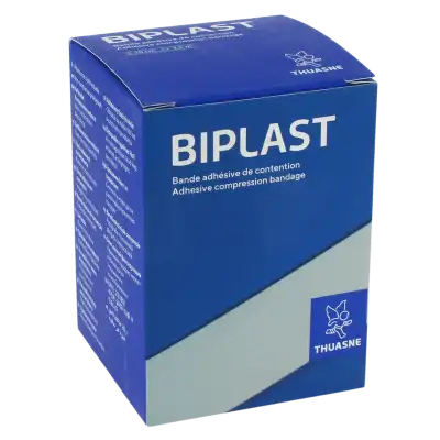 Thuasne Biplast Bande Contention Blanc 10cmx2,5m à LORMONT