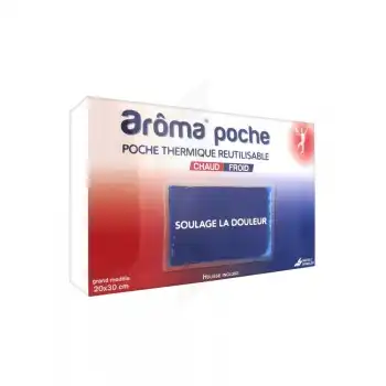 Aroma Poche Pack Réutilisable Chaud Froid 20x30cm à Les Arcs
