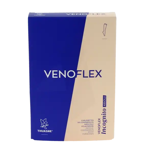 Venoflex Incognito Absolu 2 Chaussette Femme Noir T2n