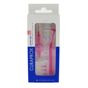 Curaprox Cps 08 Prime Start Brossette Inter-dentaire Rose B/5