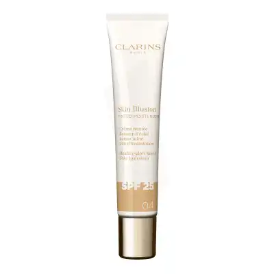 Clarins Skin Illusion Tinted Moisturizer Spf25 Crème Teintée Booster D'éclat 04 40ml à STRASBOURG