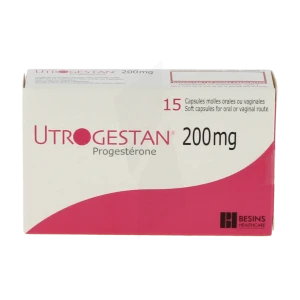 Utrogestan 200 Mg, Capsule Molle Orale Ou Vaginale