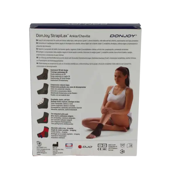 Donjoy Strapilax Cheville Chevillère Ligamentaire T5