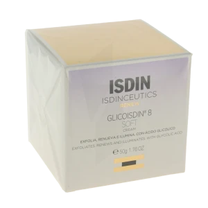 Isdin Glicoisdin 8 Soft Facial Crème Pot/50g