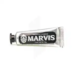 Marvis Noir Pâte Dentifrice Menthe Réglisse T/25ml à Alpe d'Huez