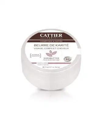 Cattier Beurre De Karité 100% Bio 20g à Angers