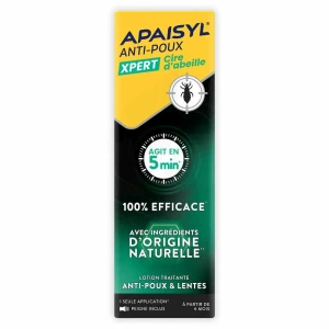 Apaisyl Anti-poux Xpert Cire D'abeille Lotion Fl/200ml