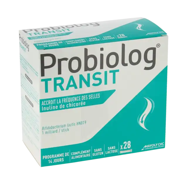 Probiolog Transit Poudre à Diluer 28 Sticks