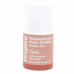 Respire Déodorant Peaux Sensibles Roll-on/15ml