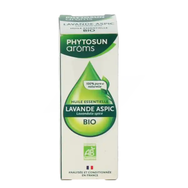 Phytosun Aroms Huile Essentielle Bio Lavande Aspic Fl/10ml