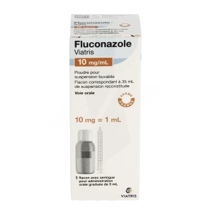 Fluconazole Viatris 10 Mg/ml, Poudre Pour Suspension Buvable