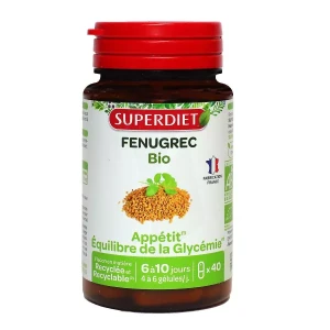 Superdiet Fenugrec Bio Gélules B/40