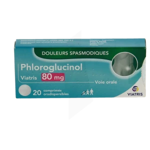 Phloroglucinol Mylan 80 Mg, Comprimé Orodispersible