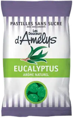 Les Douceurs D'amelys Pastilles Eucalyptus Sans Sucre Sachet/80g à Lille