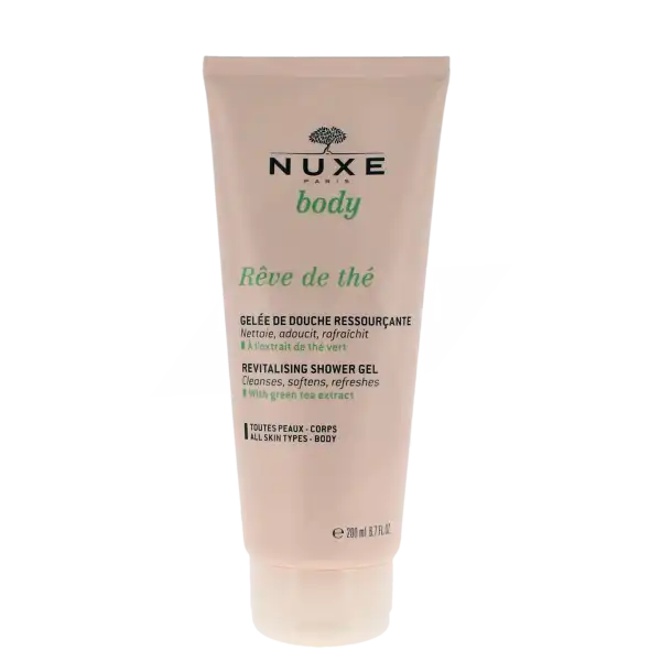 Nuxe Body Rêve De Thé Gelée De Douche Ressourçante Tube De 200 Ml