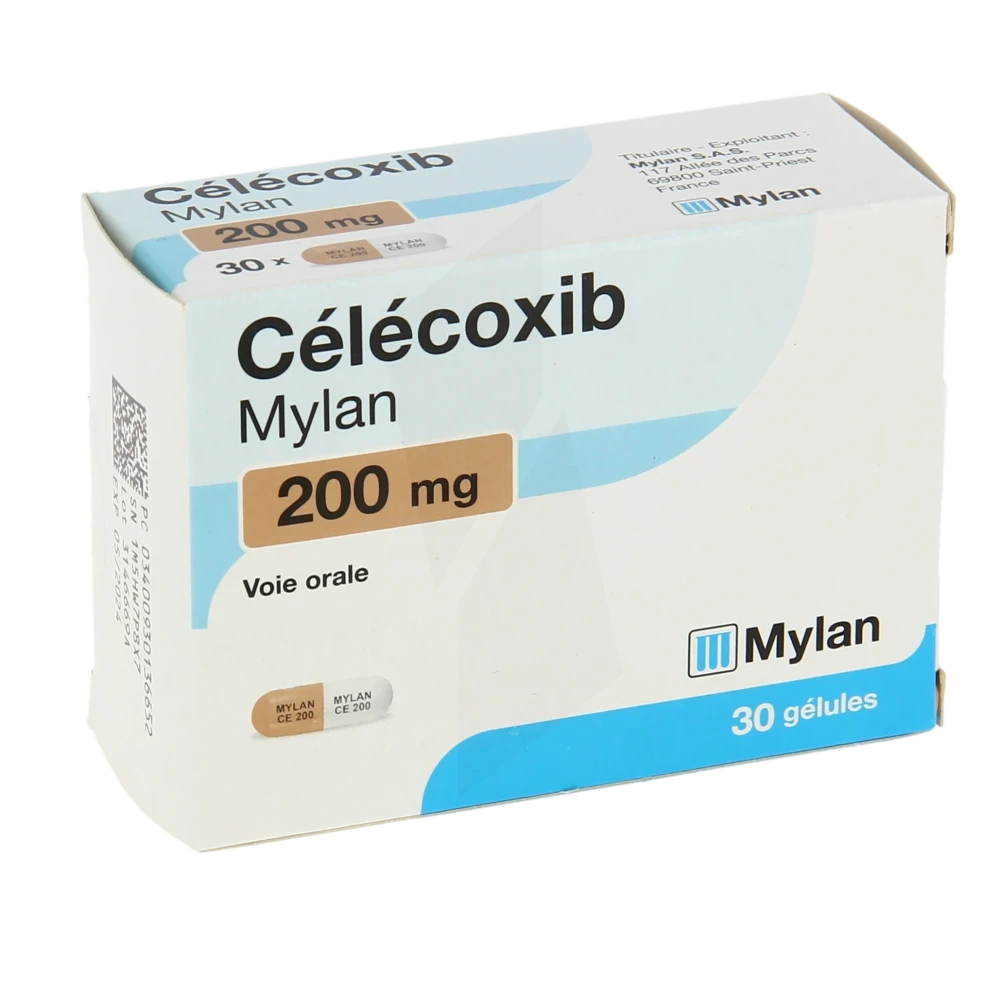Celecoxib Viatris 200 Mg, Gélule