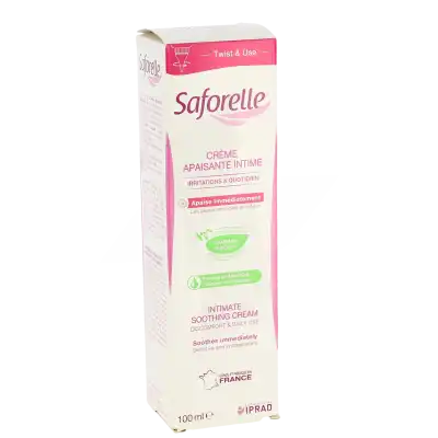 Saforelle Crème Apaisante Intime Irritation & Quotidien T/100ml à SAINT-SAENS
