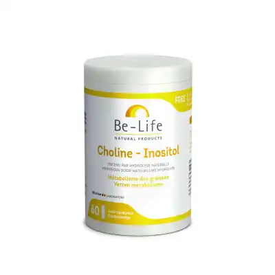 Be-life Choline-inositol Gélules B/60 à Fort-de-France