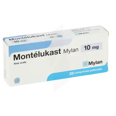 Montelukast Viatris 10 Mg, Comprimé Pelliculé à Nice