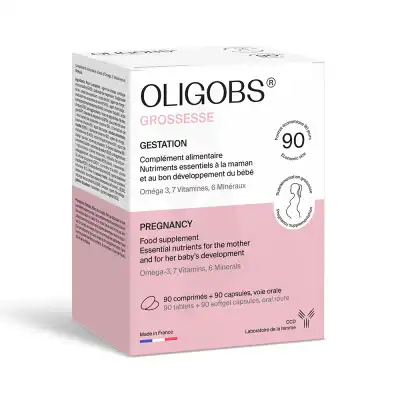 Oligobs Grossesse 3 Mois Comprimés + Caps B/30+30 à Genas