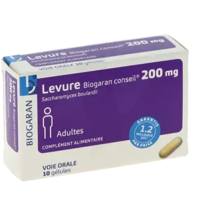 Biogaran Conseil Levure 200 Mg GÉl Adulte B/10 à Champigny-sur-Marne