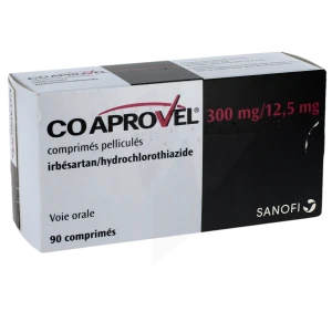Coaprovel 300 Mg/12,5 Mg, Comprimé Pelliculé