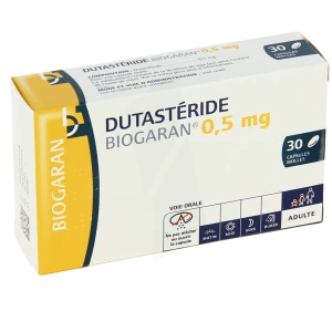 Dutasteride Biogaran 0.5 Mg, Capsule Molle