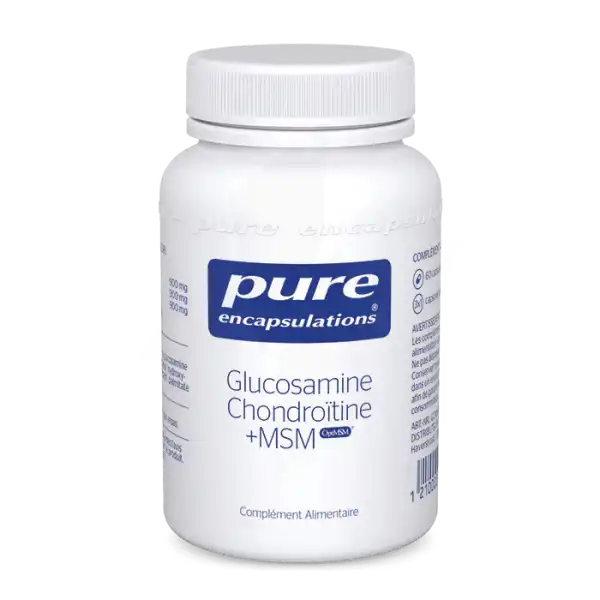 Pure Encapsulations Glucosamine & Chondroïtine +msm Capsules B/60