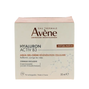 Avène Eau Thermale Hyaluron Activ B3 Aqua Gel Crème Pot De 50 Ml