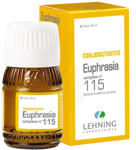 Lehning Complexe Euphrasia N° 115 Solution Buvable Fl/30ml