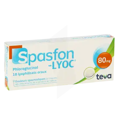 Spasfon Lyoc 80 Mg, Lyophilisat Oral à Saint-Médard-en-Jalles