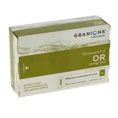 GRANIONS D'OR 0,2 mg/2 ml, solution buvable