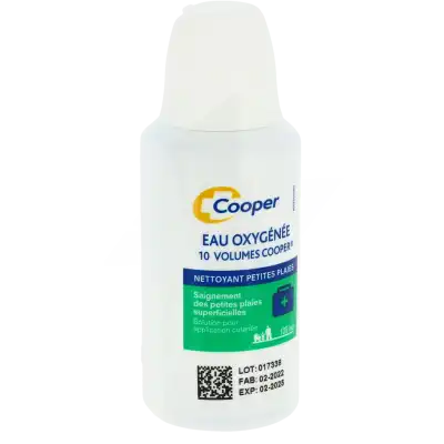 Eau Oxygenee Cooper 10 Volumes Solution Pour Application Cutanée Fl/125ml à ANGLET