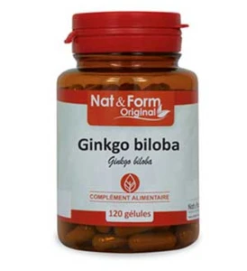 Nat&form Bio Ginkgo Biloba Gélules B/80