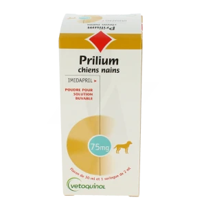 Prilium Chiens Nains, Poudre Pour Solution Buvable