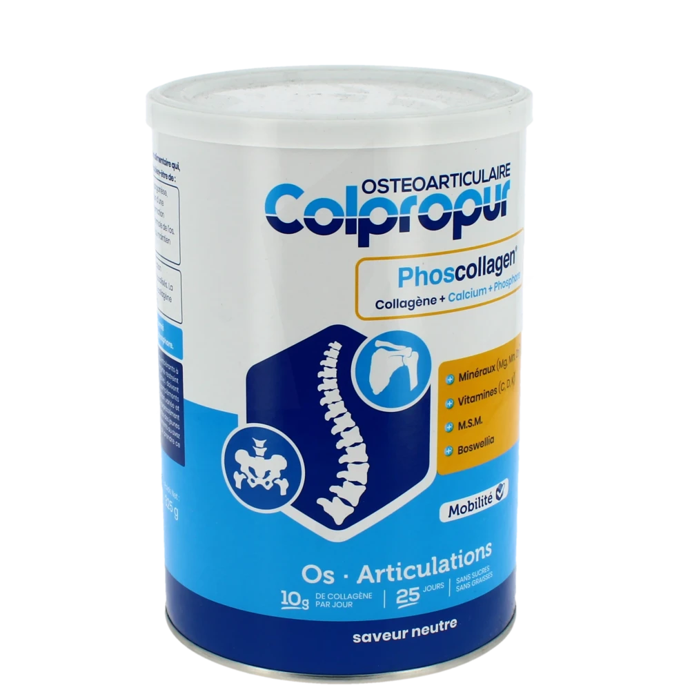 Colpropur Osteoarticulaire Poudre Neutre Pot/325g 25doses