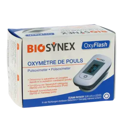 Biosynex Exacto Oxymètre De Pouls Oxyflash Boîte De 1 à VOGÜÉ