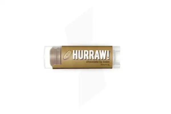 Hurraw! Baume à Lèvres Chocolat Stick/4,3g