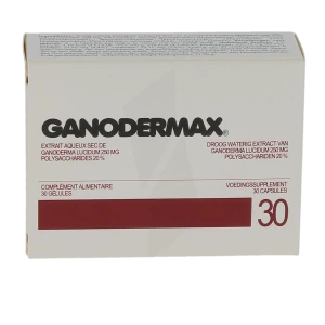 Ganodermax 250 Mg Gél B/30
