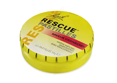 Rescue® Pastilles Cranberry - Bte De 50 G à Voiron
