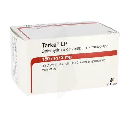 TARKA LP 180 mg/2 mg, comprimé pelliculé à libération prolongée