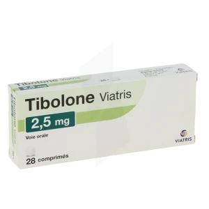 Tibolone Viatris 2,5 Mg, Comprimé