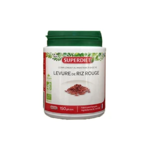 Superdiet Levure De Riz Rouge Gélules B/150